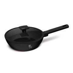 Sartén Honda Con Tapa De 24 Cm