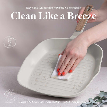 Sartén Parrilla De 28 Cm