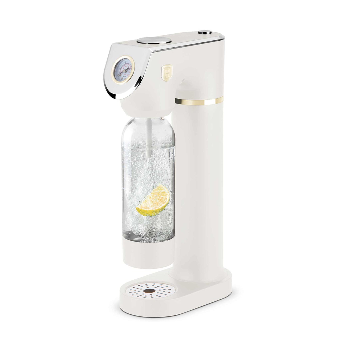 Máquina Para Hacer Refrescos Con 2 Botellas Y Barómetro, Compatible Con Cilindros De Co2 De Tamaño Universal.