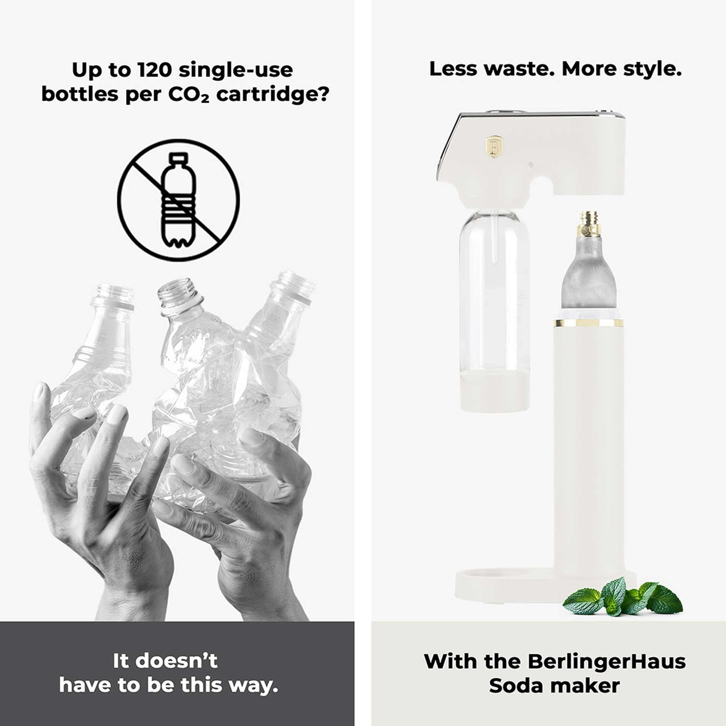 Máquina Para Hacer Refrescos Con 2 Botellas Y Barómetro, Compatible Con Cilindros De Co2 De Tamaño Universal.