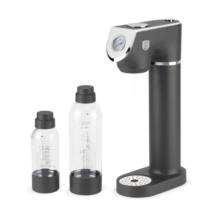 Máquina Para Hacer Refrescos Con 2 Botellas Y Barómetro, Compatible Con Cilindros De Co2 De Tamaño Universal.