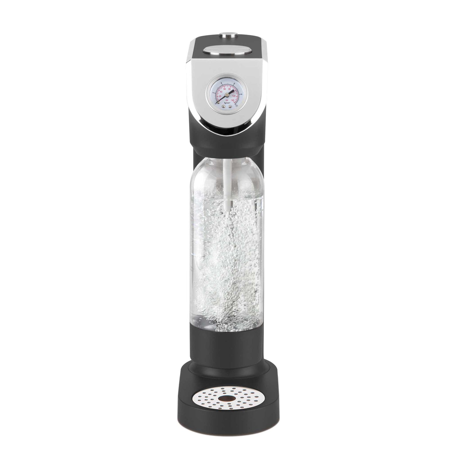 Máquina Para Hacer Refrescos Con 2 Botellas Y Barómetro, Compatible Con Cilindros De Co2 De Tamaño Universal.
