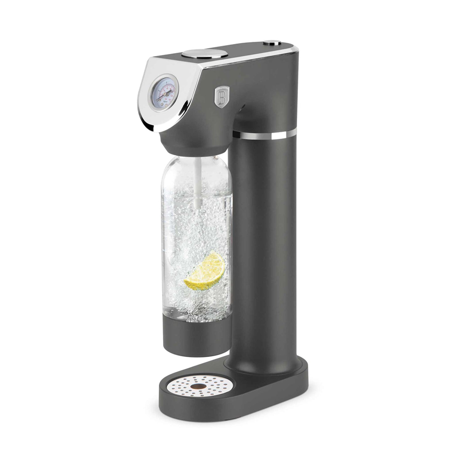 Máquina Para Hacer Refrescos Con 2 Botellas Y Barómetro, Compatible Con Cilindros De Co2 De Tamaño Universal.