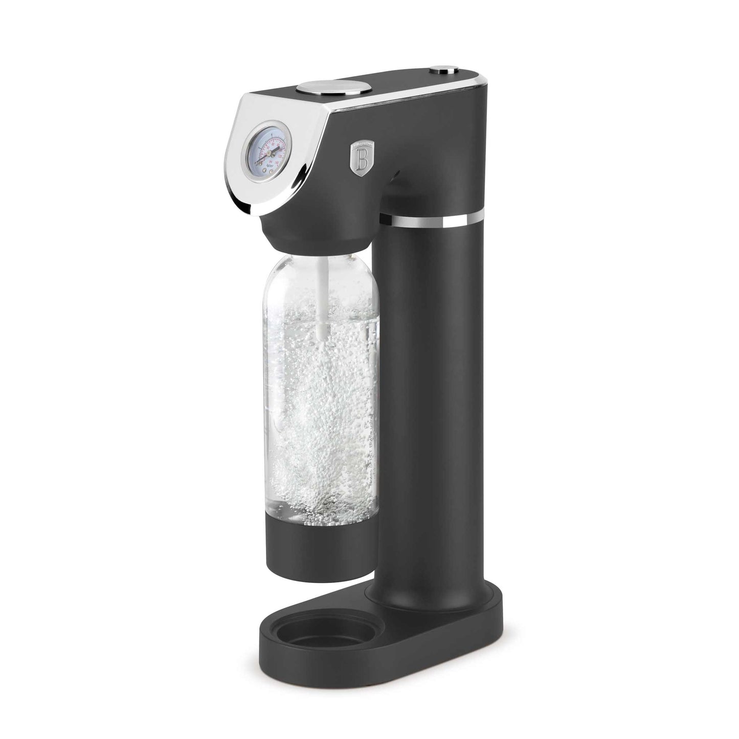 Máquina Para Hacer Refrescos Con 2 Botellas Y Barómetro, Compatible Con Cilindros De Co2 De Tamaño Universal.