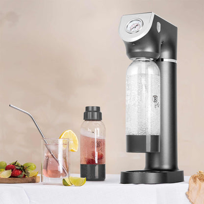 Máquina Para Hacer Refrescos Con 2 Botellas Y Barómetro, Compatible Con Cilindros De Co2 De Tamaño Universal.
