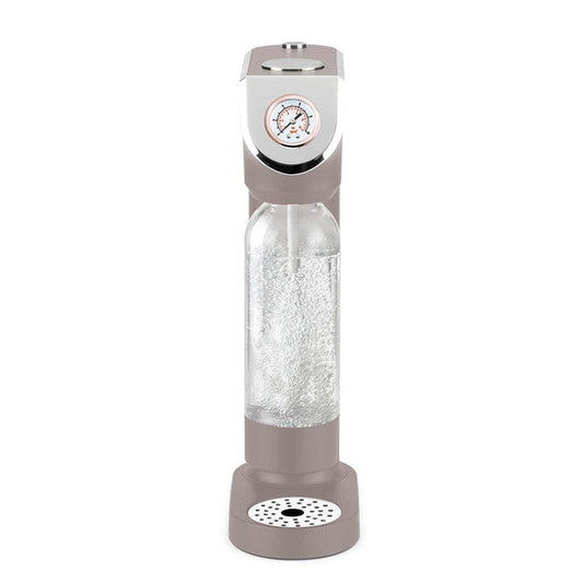 Máquina Para Hacer Refrescos Con 2 Botellas Y Barómetro, Compatible Con Cilindros De Co2 De Tamaño Universal.