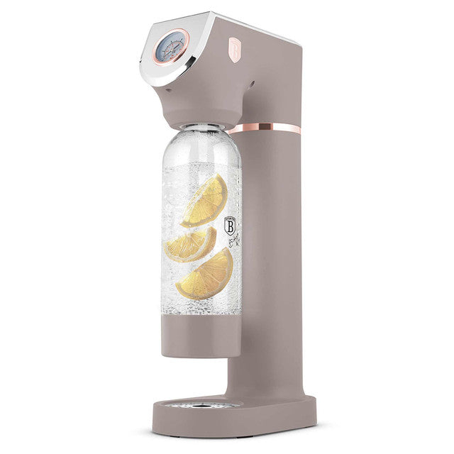 Máquina Para Hacer Refrescos Con 2 Botellas Y Barómetro, Compatible Con Cilindros De Co2 De Tamaño Universal.