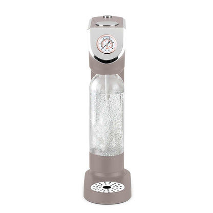 Máquina Para Hacer Refrescos Con 2 Botellas Y Barómetro, Compatible Con Cilindros De Co2 De Tamaño Universal.