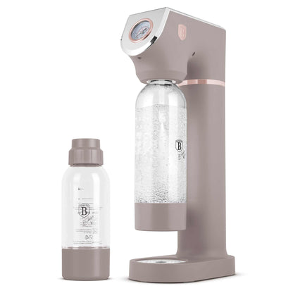 Máquina Para Hacer Refrescos Con 2 Botellas Y Barómetro, Compatible Con Cilindros De Co2 De Tamaño Universal.