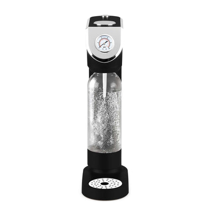 Máquina Para Hacer Refrescos Con 2 Botellas Y Barómetro, Compatible Con Cilindros De Co2 De Tamaño Universal.