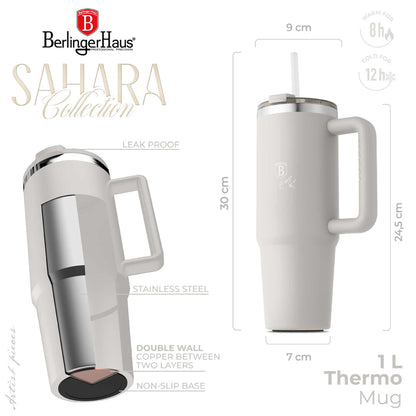 Taza Térmica De 1 Litro