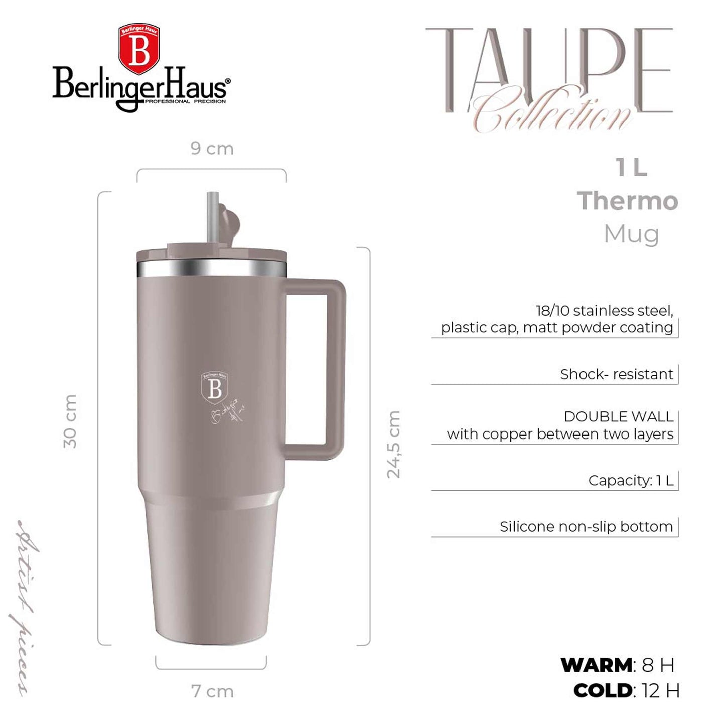 Taza Térmica De 1 Litro