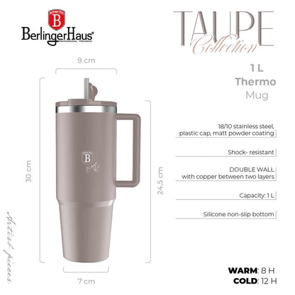 Taza Térmica De 1 Litro