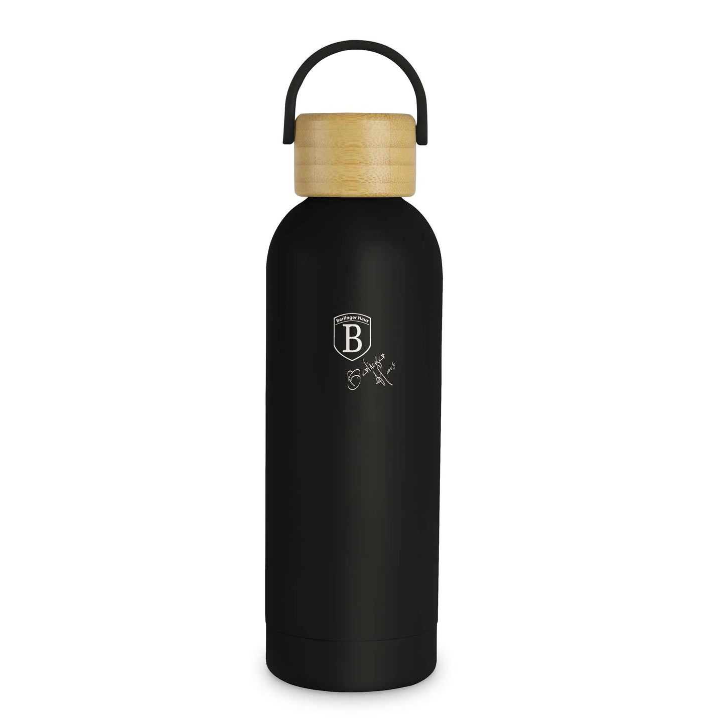 Termo Con Tapa De Bambú De 0,5 L