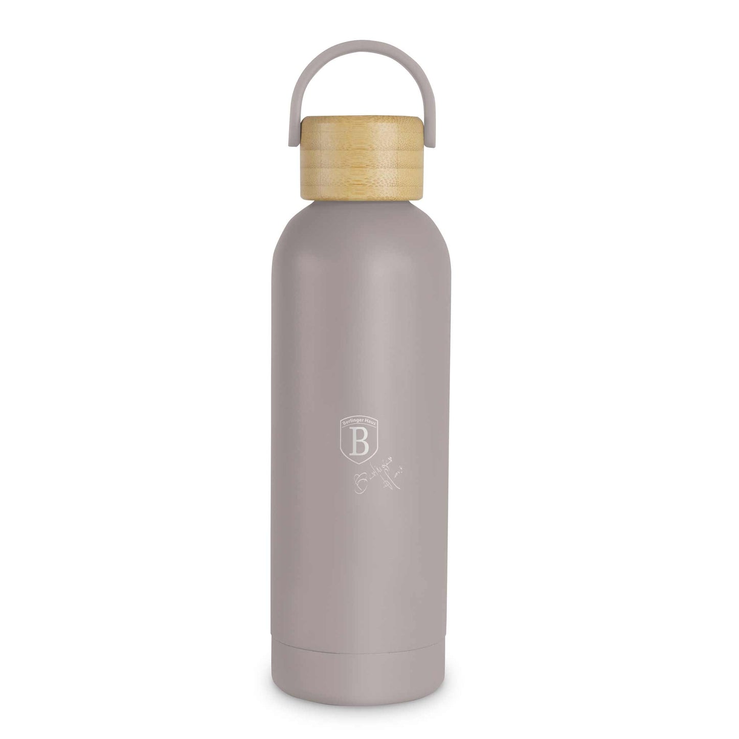 Termo Con Tapa De Bambú De 0,5 L