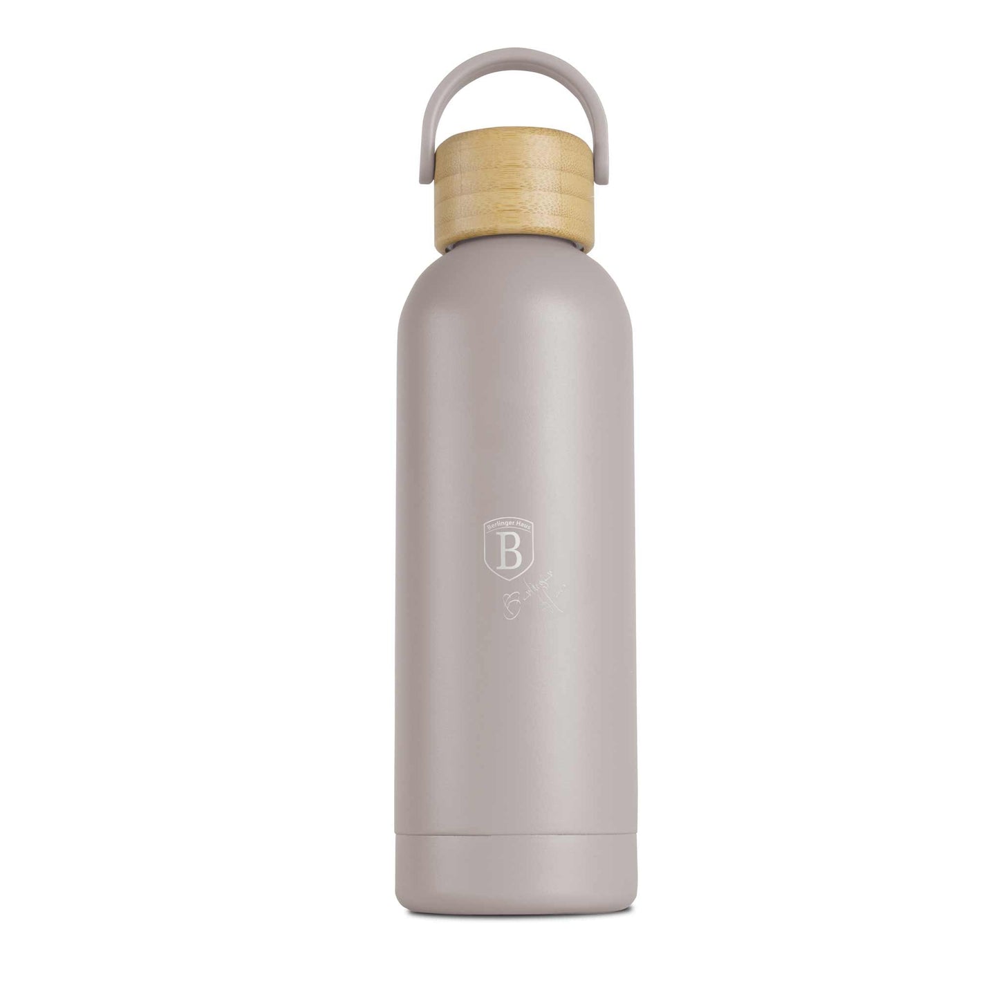 Termo Con Tapa De Bambú De 0,5 L