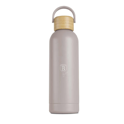 Termo Con Tapa De Bambú De 0,5 L