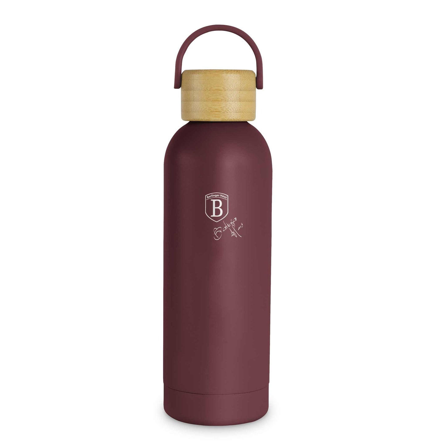 Termo Con Tapa De Bambú De 0,5 L