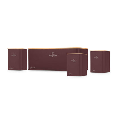 Panera Con Set De 3 Recipientes