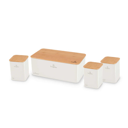 Panera Con Set De 3 Recipientes