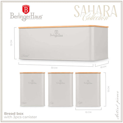 Panera Con Set De 3 Recipientes