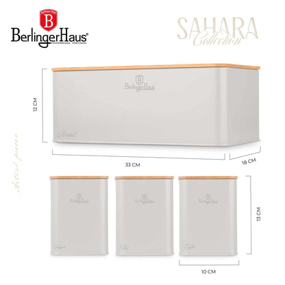 Panera Con Set De 3 Recipientes