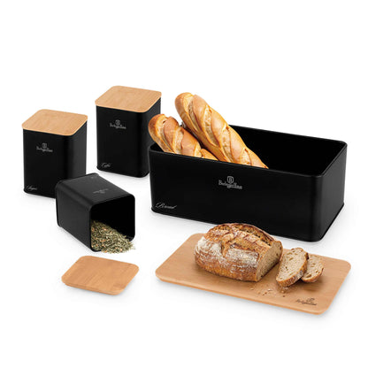 Panera Con Set De 3 Recipientes