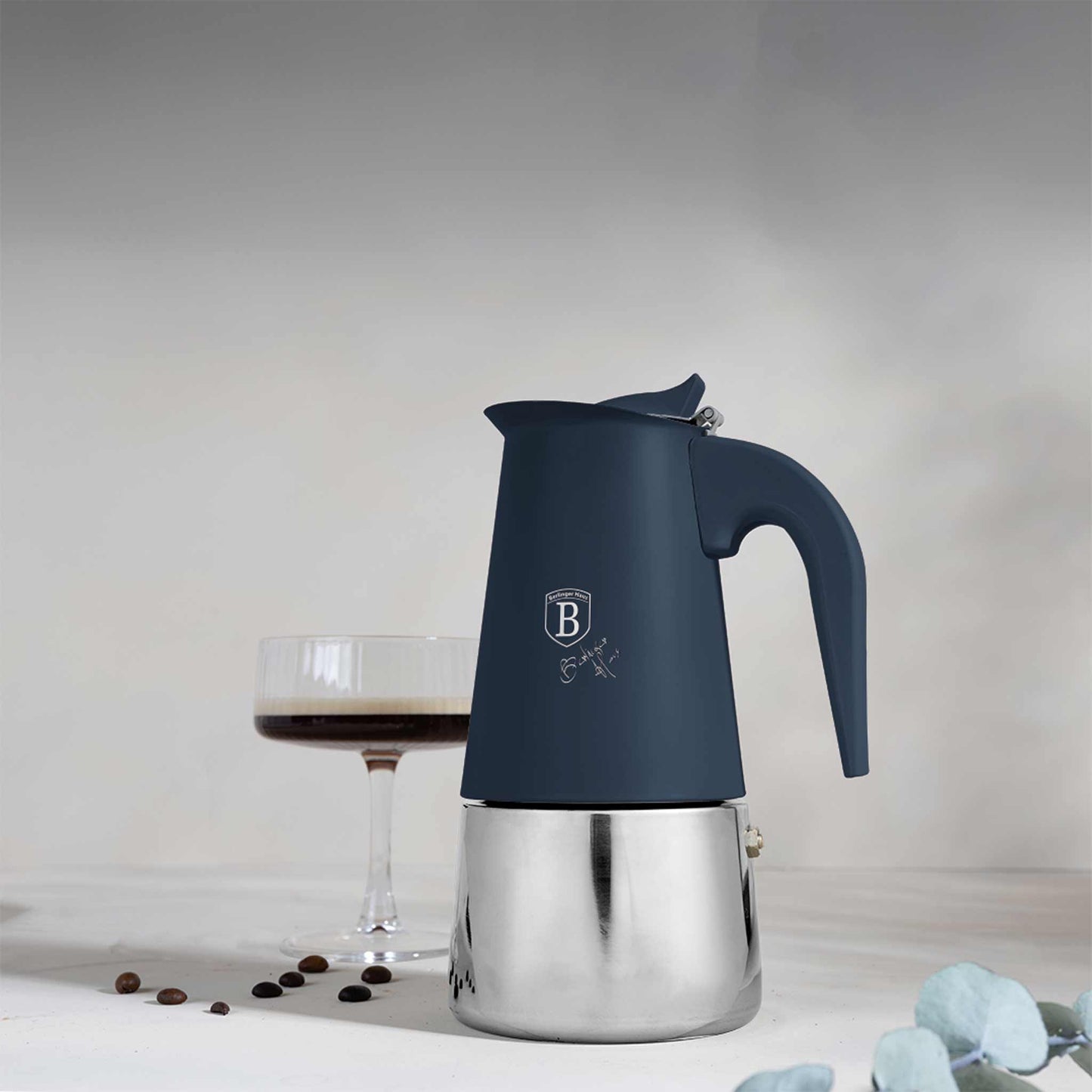 Cafetera De 6 Tazas, Apta Para Inducción.