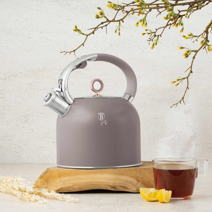 Hervidor Con Tapa De Cristal De 3,0 L, Apto Para Inducción.