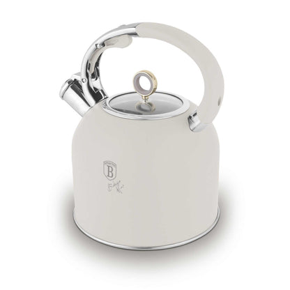 Hervidor Con Tapa De Cristal De 3,0 L, Apto Para Inducción.