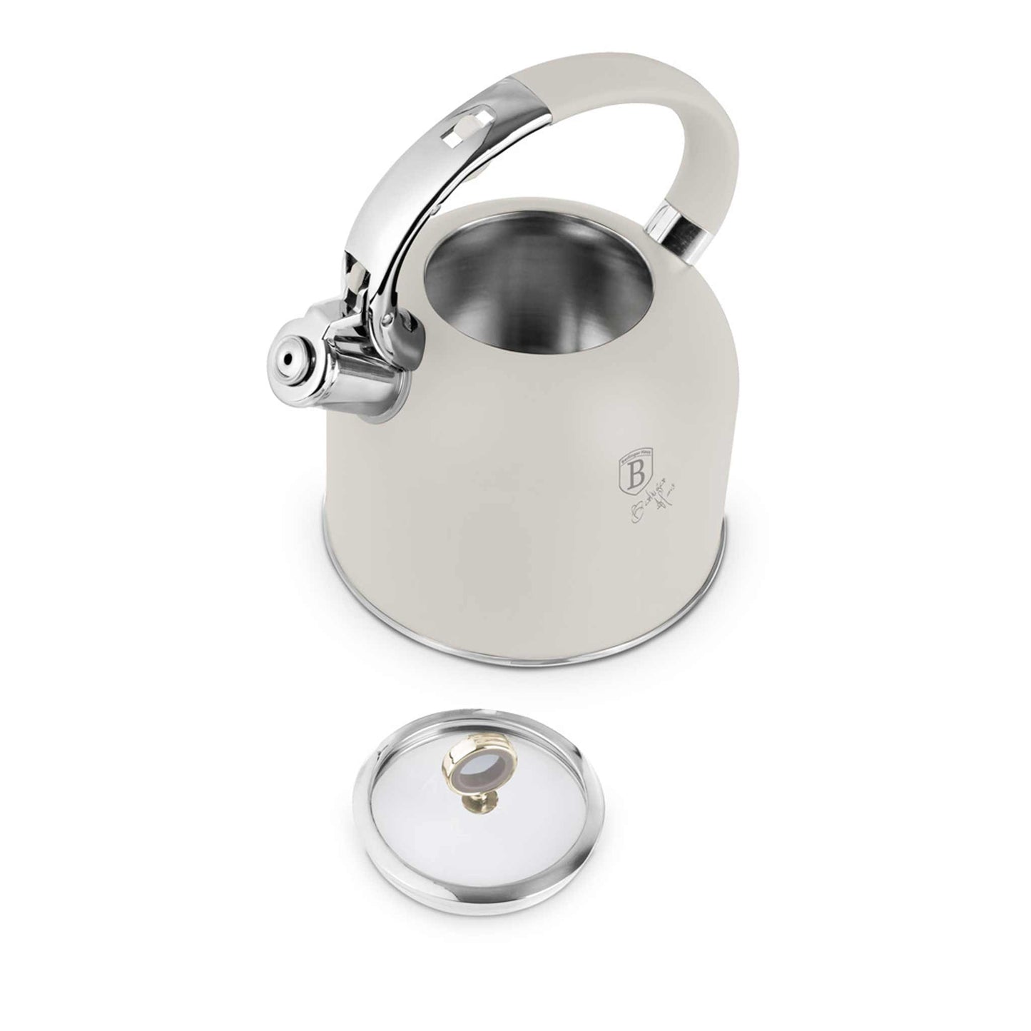 Hervidor Con Tapa De Cristal De 3,0 L, Apto Para Inducción.
