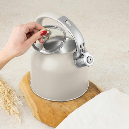 Hervidor Con Tapa De Cristal De 3,0 L, Apto Para Inducción.