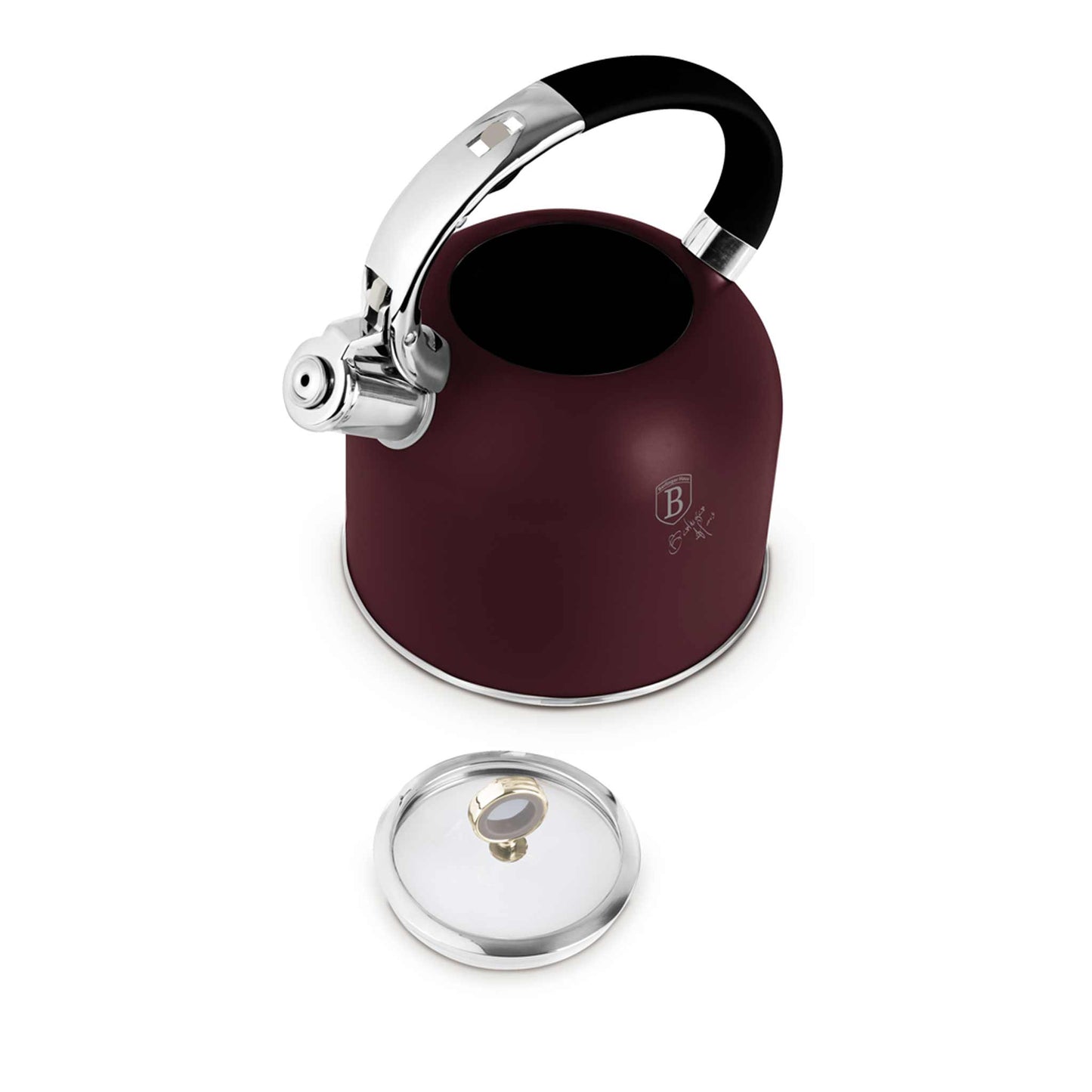 Hervidor Con Tapa De Cristal De 3,0 L, Apto Para Inducción.