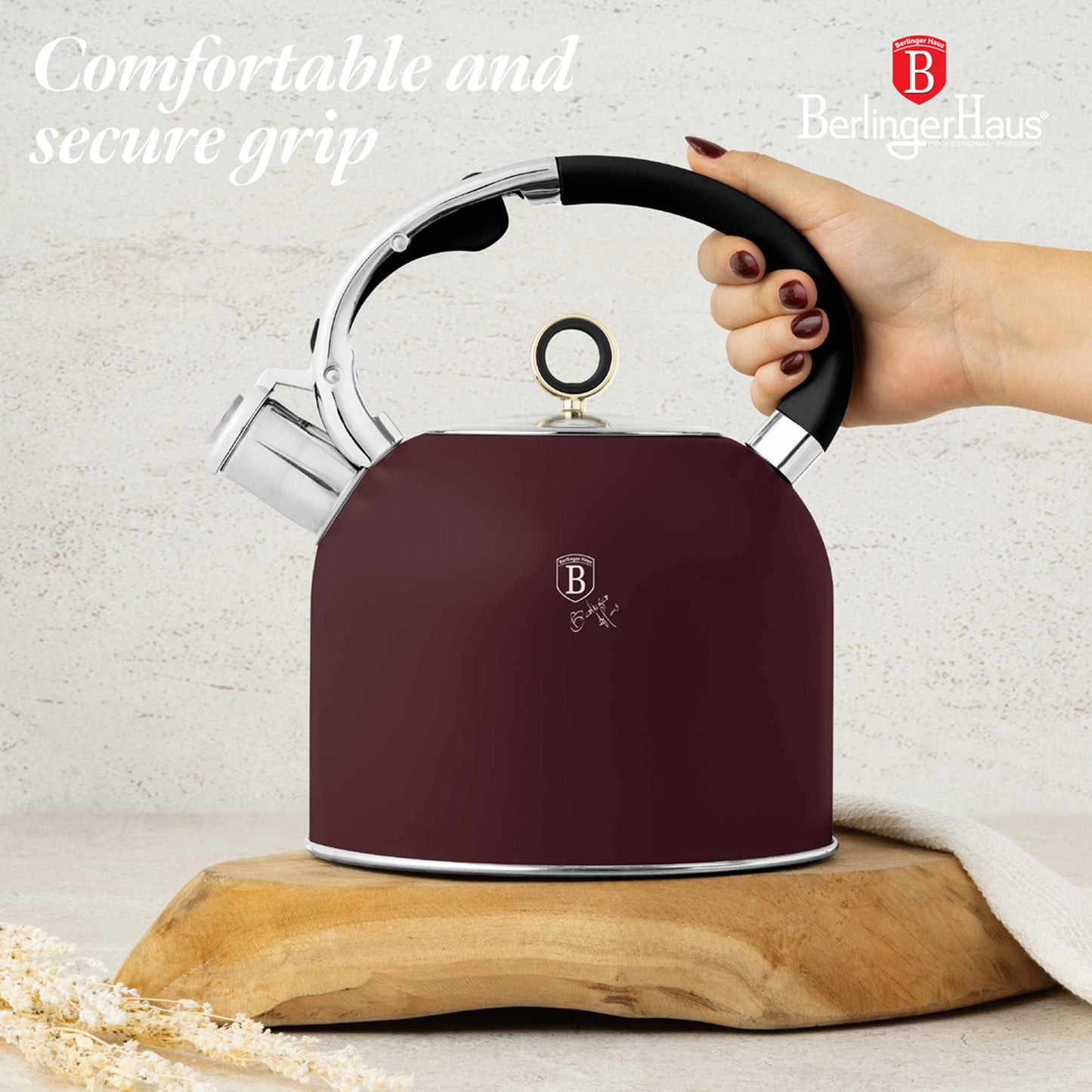 Hervidor Con Tapa De Cristal De 3,0 L, Apto Para Inducción.