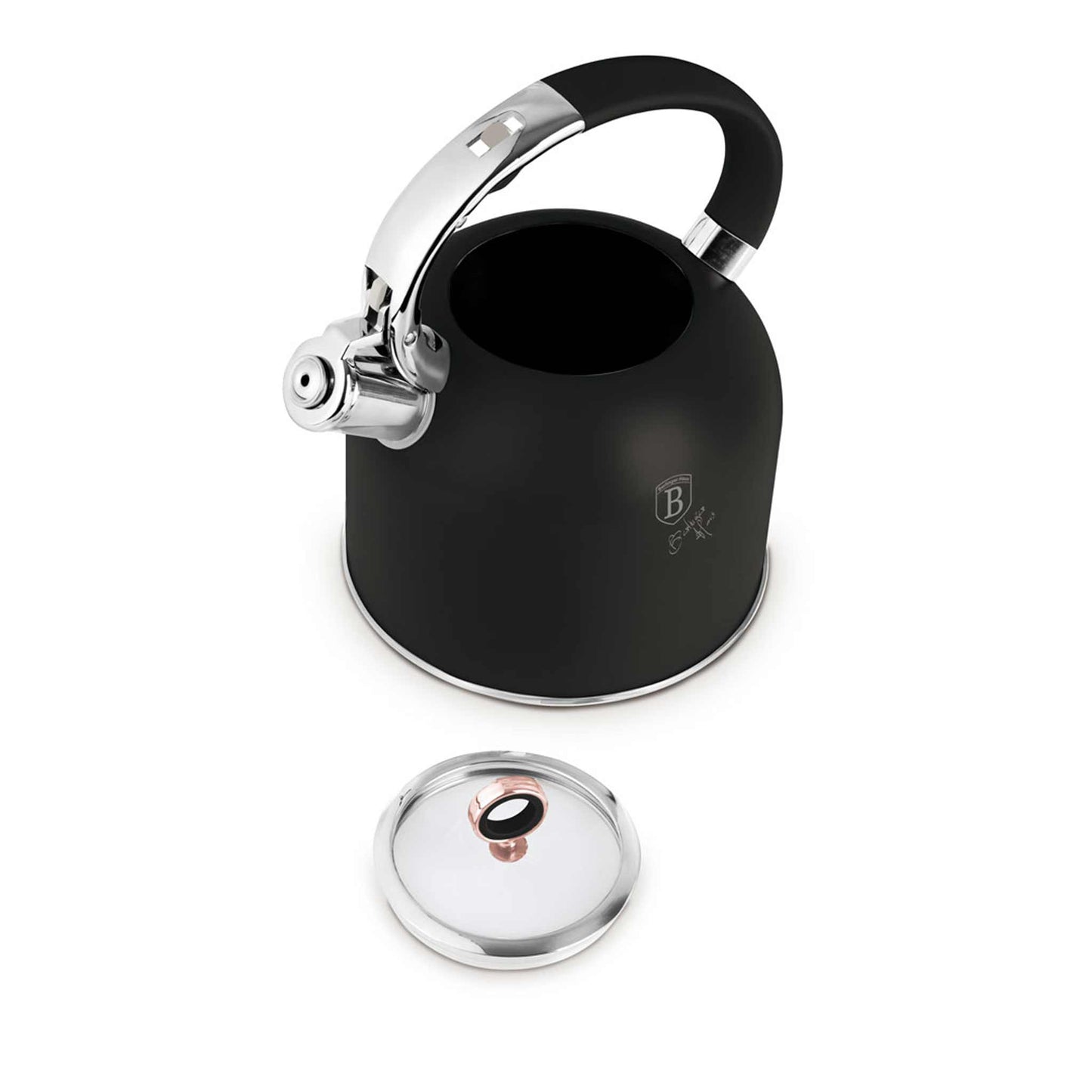 Hervidor Con Tapa De Cristal De 3,0 L, Apto Para Inducción.