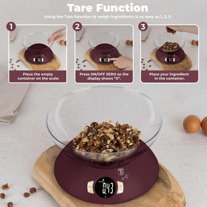 Balanza De Cocina Con Recipiente