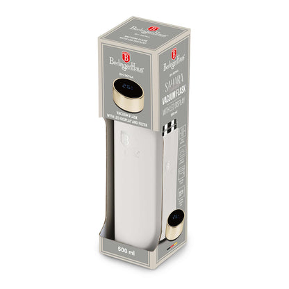 Botella De Agua Con Indicador Led De Temperatura De 0,5 L