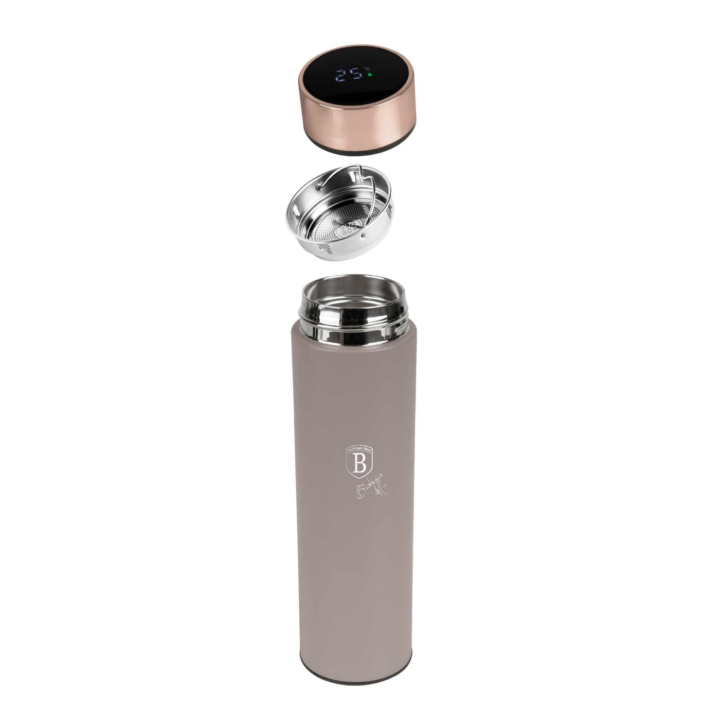 Botella De Agua Con Indicador Led De Temperatura De 0,5 L
