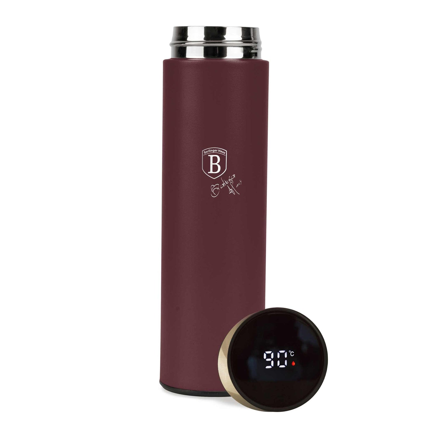 Botella De Agua Con Indicador Led De Temperatura De 0,5 L