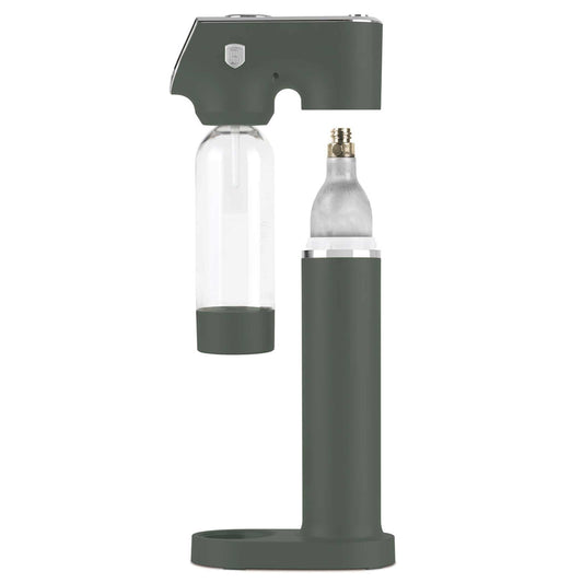 Máquina Para Hacer Refrescos Con 2 Botellas Y Barómetro, Compatible Con Cilindros De Co2 De Tamaño Universal.