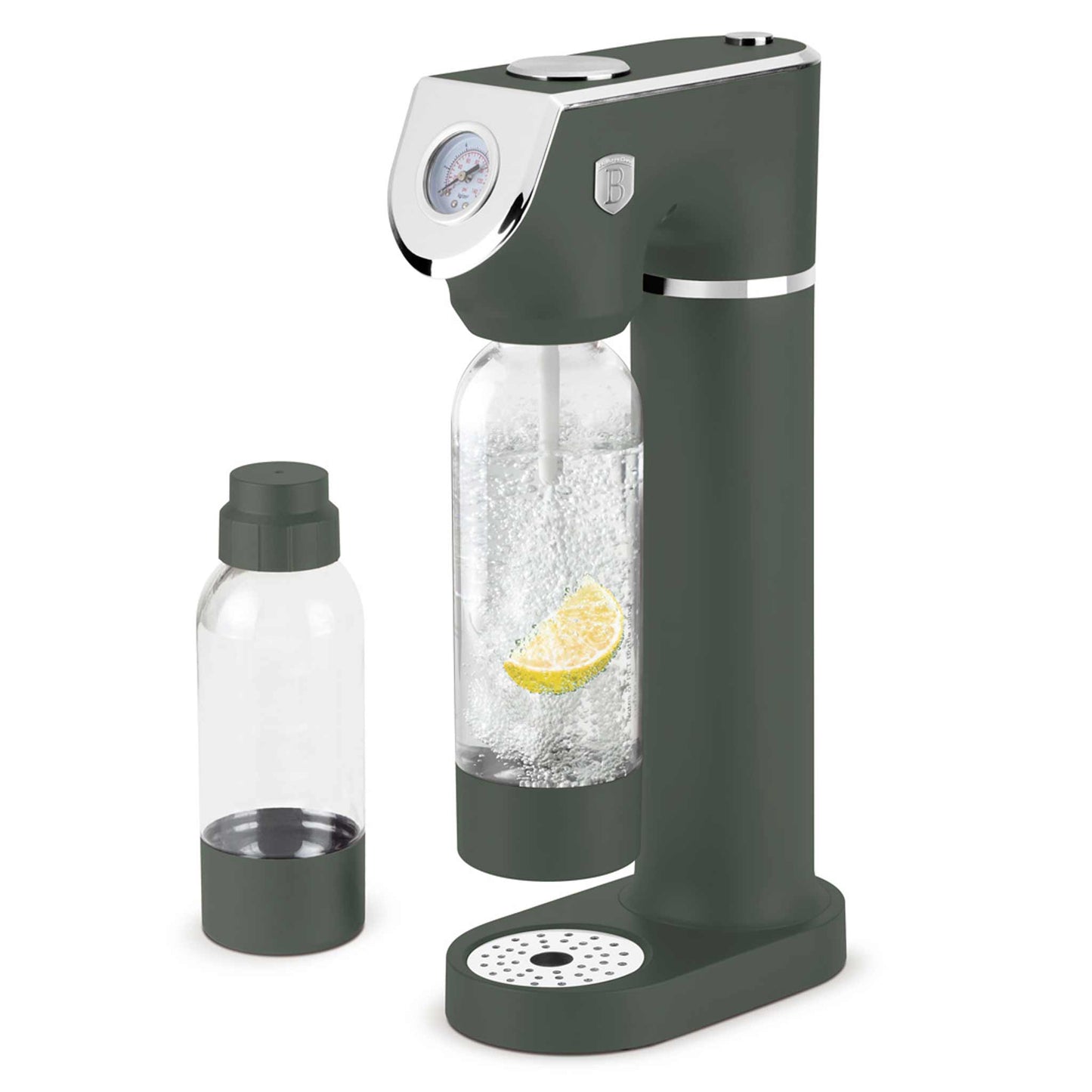 Máquina Para Hacer Refrescos Con 2 Botellas Y Barómetro, Compatible Con Cilindros De Co2 De Tamaño Universal.