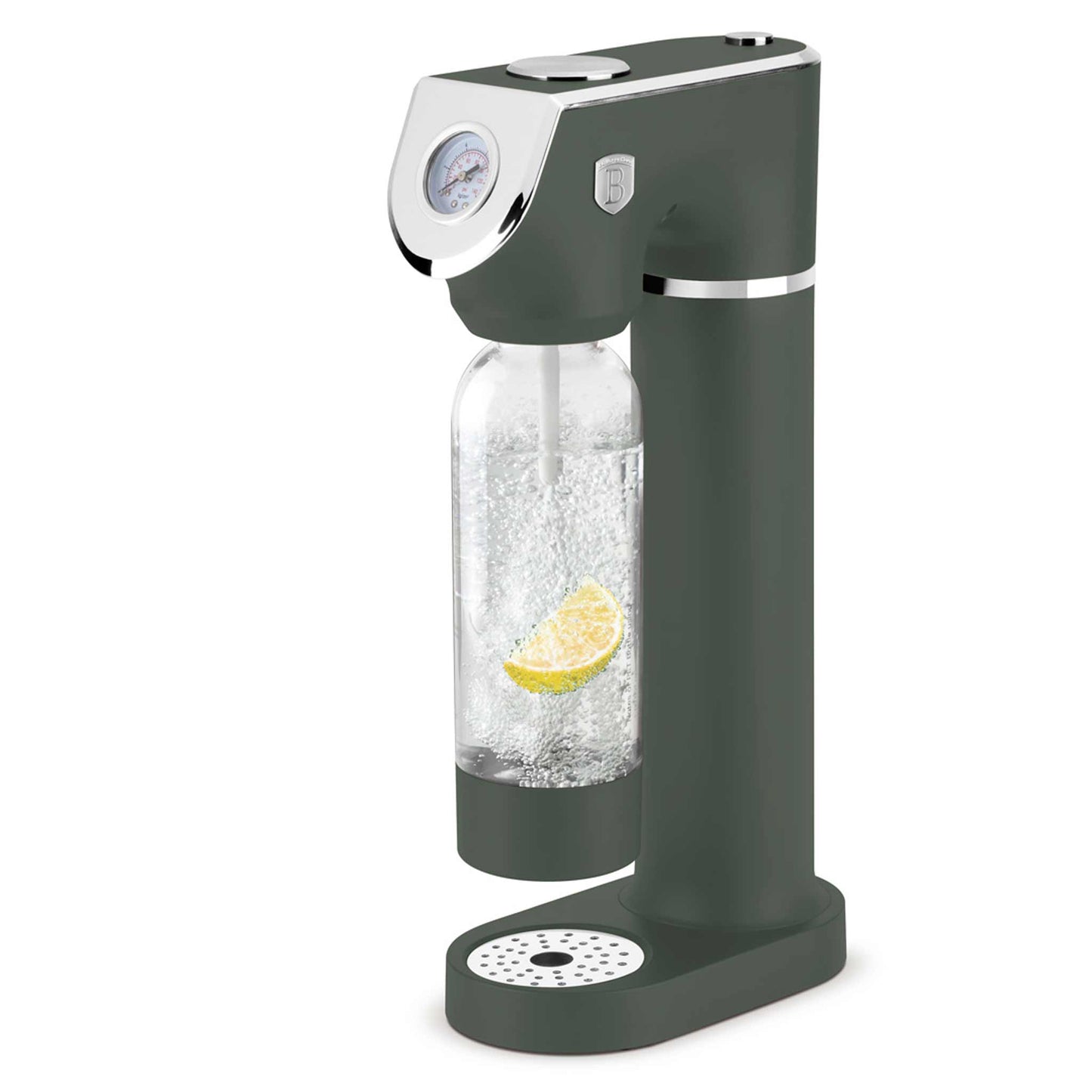 Máquina Para Hacer Refrescos Con 2 Botellas Y Barómetro, Compatible Con Cilindros De Co2 De Tamaño Universal.