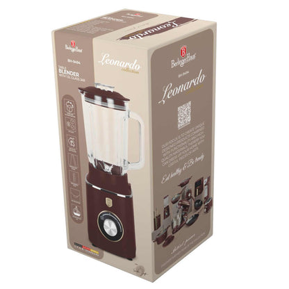 Batidora De Mesa Con Jarra De Vidrio De 1,5 L Y 1000 W.