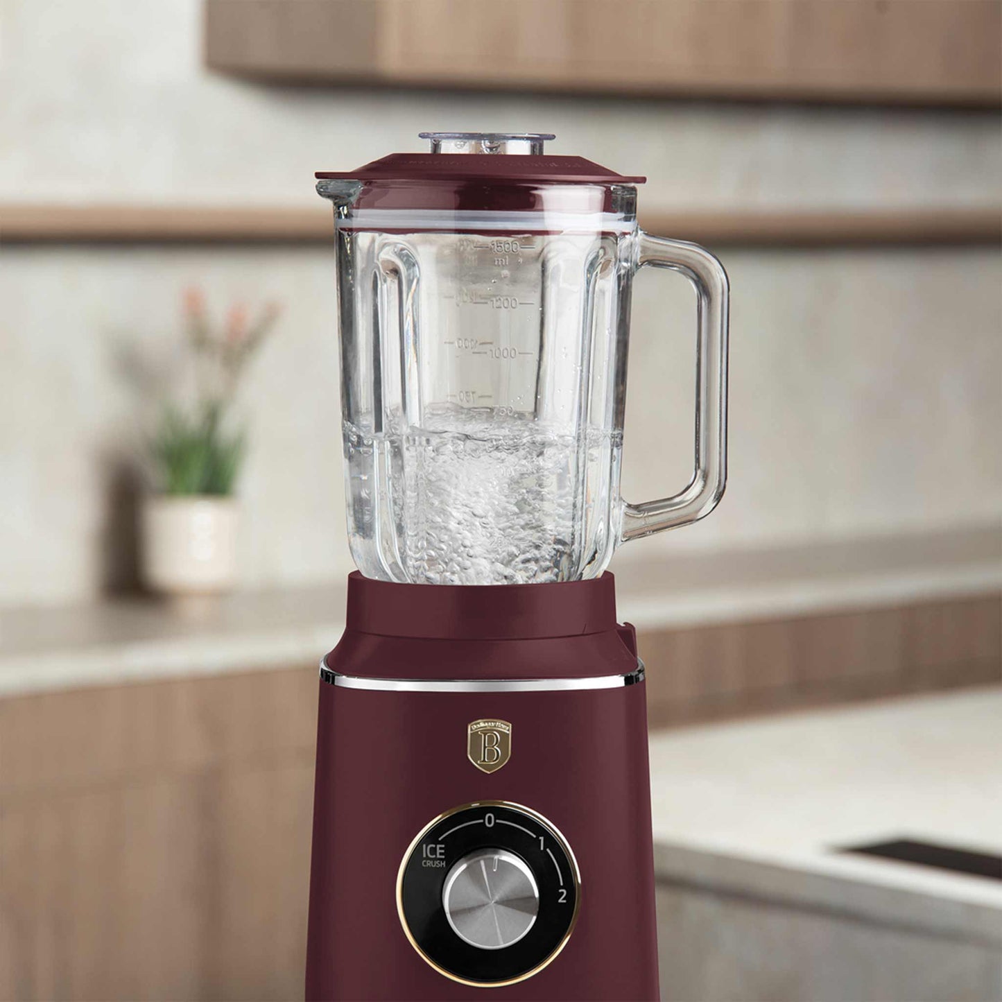 Batidora De Mesa Con Jarra De Vidrio De 1,5 L Y 1000 W.