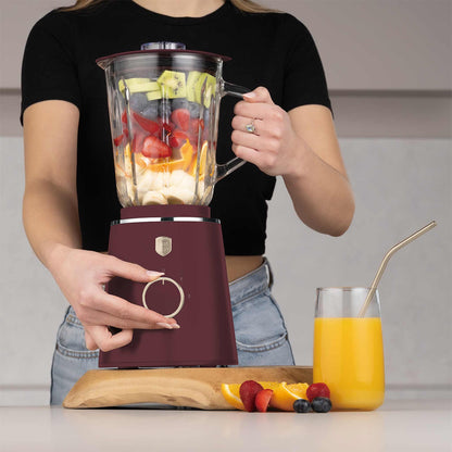 Batidora De Mesa Con Jarra De Vidrio De 1,5 L Y 1000 W.