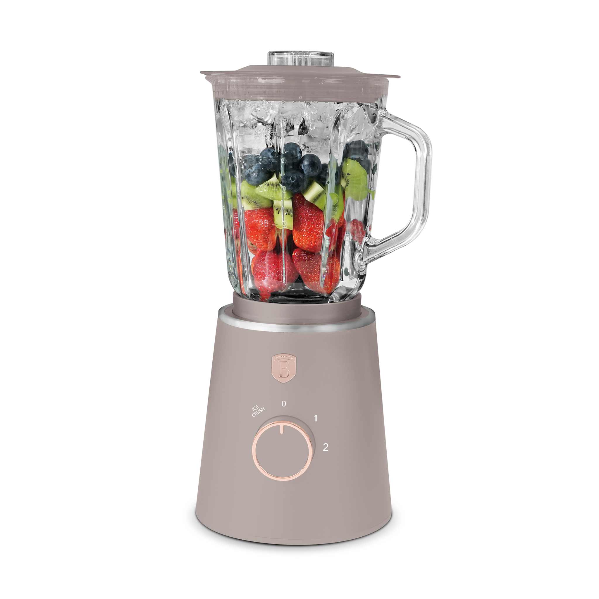 Batidora De Mesa Con Jarra De Vidrio De 1,5 L Y 1000 W.