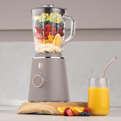 Batidora De Mesa Con Jarra De Vidrio De 1,5 L Y 1000 W.