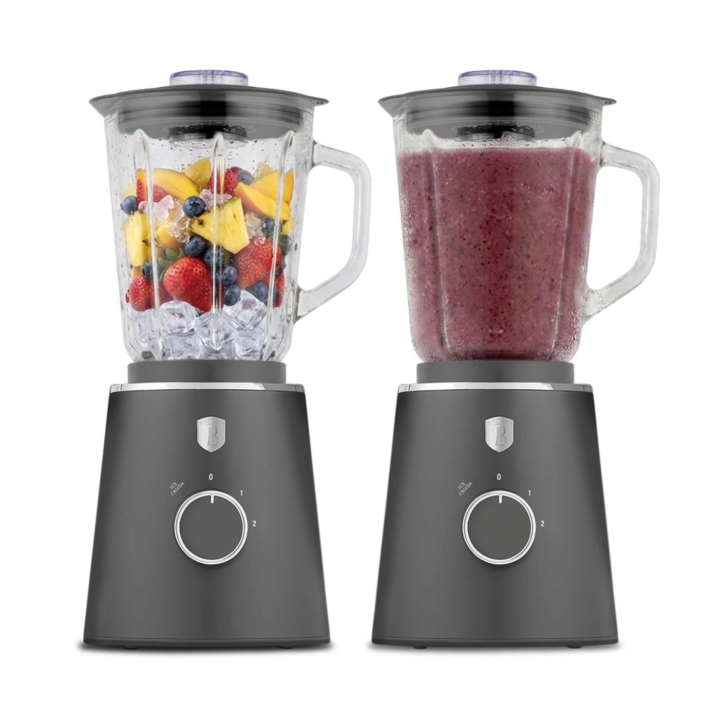 Batidora De Mesa Con Jarra De Vidrio De 1,5 L Y 1000 W.
