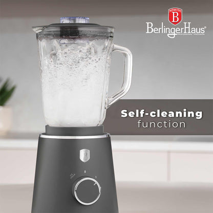 Batidora De Mesa Con Jarra De Vidrio De 1,5 L Y 1000 W.