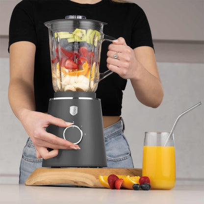 Batidora De Mesa Con Jarra De Vidrio De 1,5 L Y 1000 W.